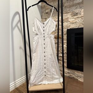 Madewell Midi Button Down Dress